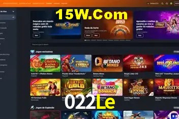 Slots com jackpots e giros grátis na 022Le